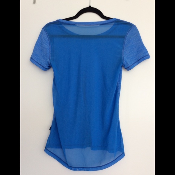 Lululemon Blue T-Shirt - Picture 7 of 8